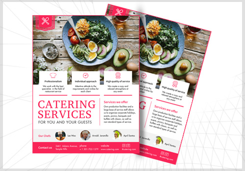 Catering Flyer Printing Kanchipuram