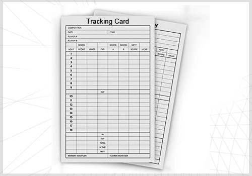 Tracking card Printing Kanchipuram